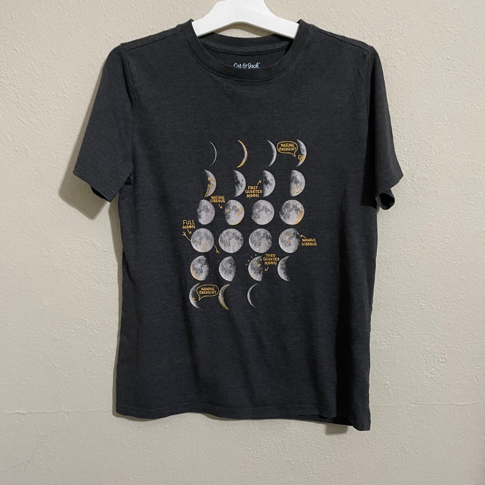 Glow In The Dark Moon Shirt